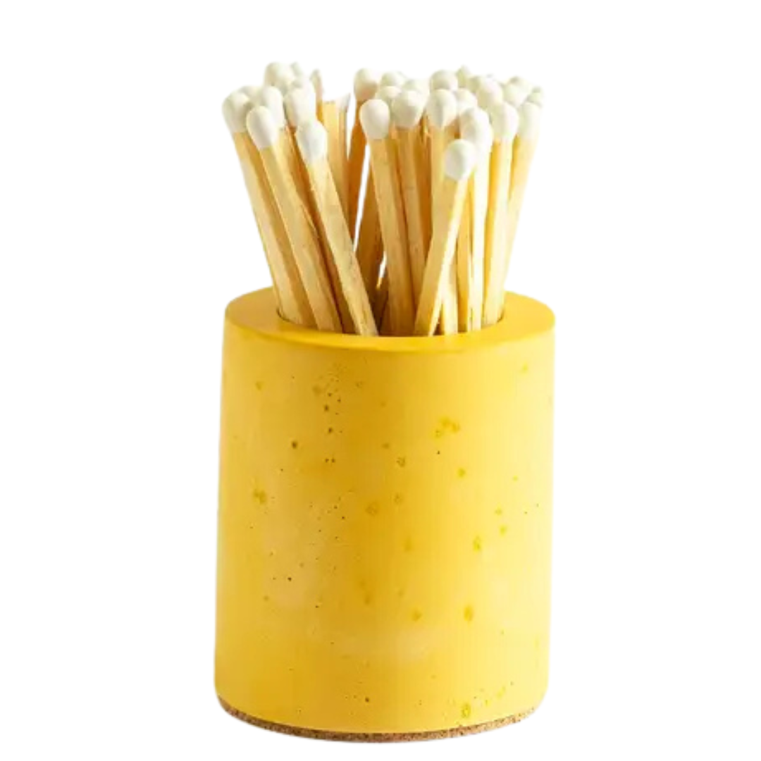 Concrete Match Stick Holder
