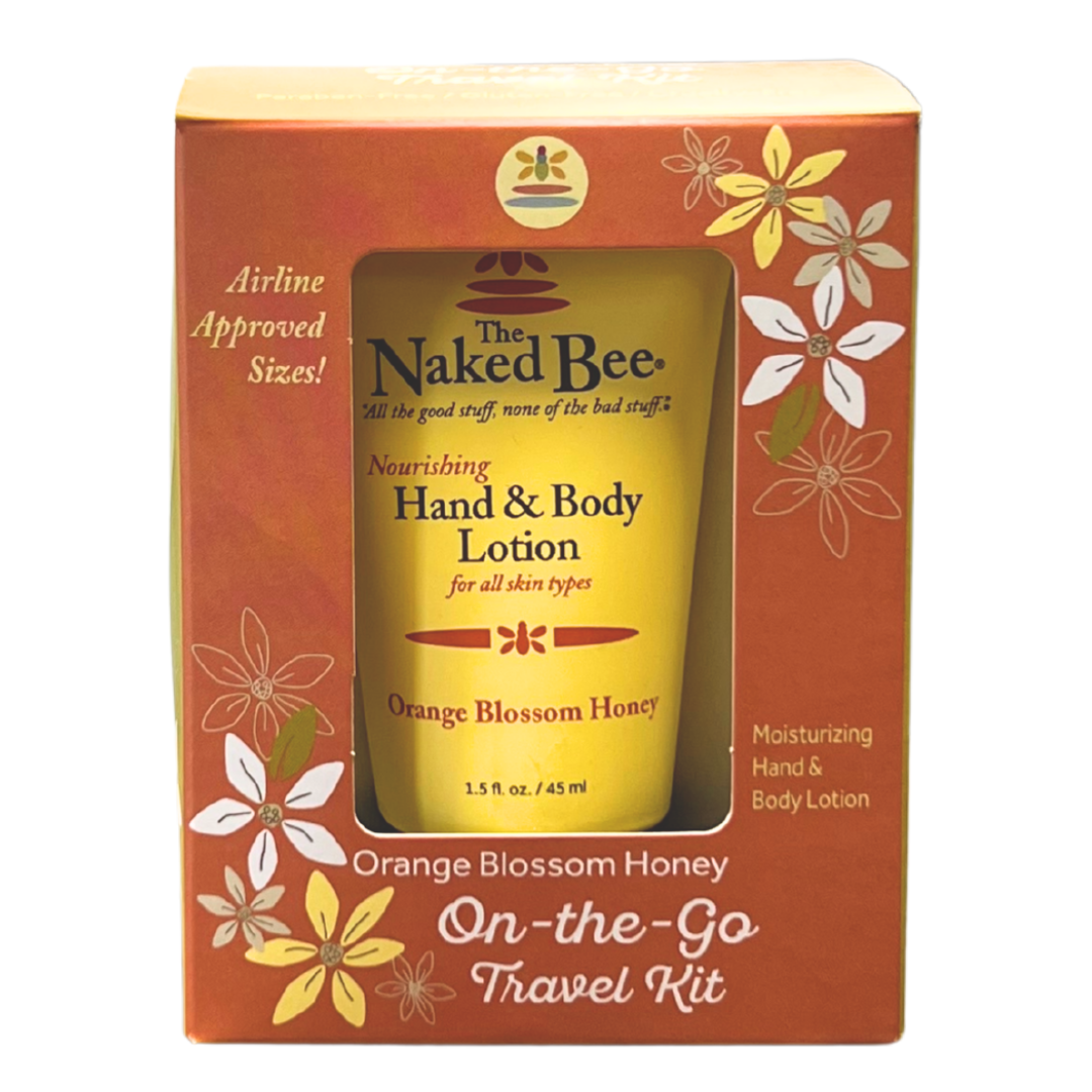 set of 4 1.5 fl oz travel bath and body ravel set. 