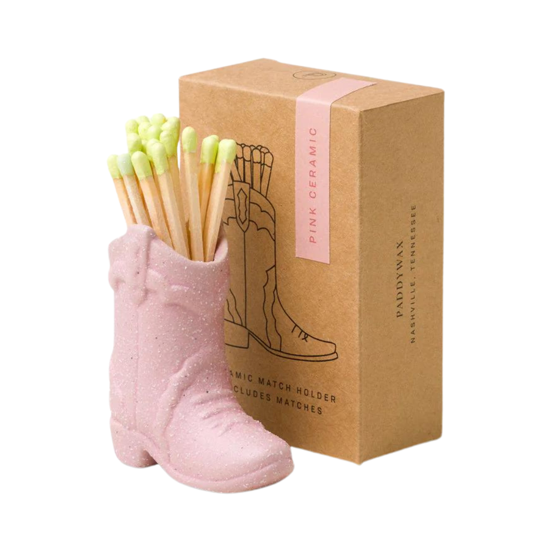 matches with boot holder