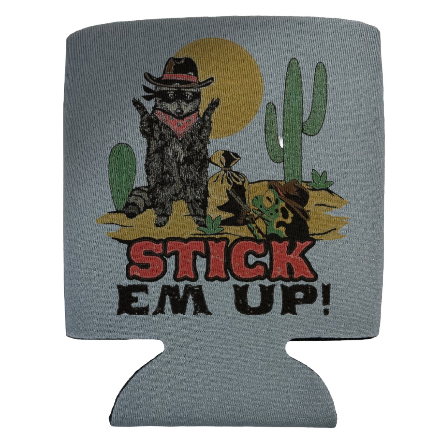 This frog means business. Check out the newest can hugger from Cluster Funk Studio that'll keep your drink cold and the vibes warm.