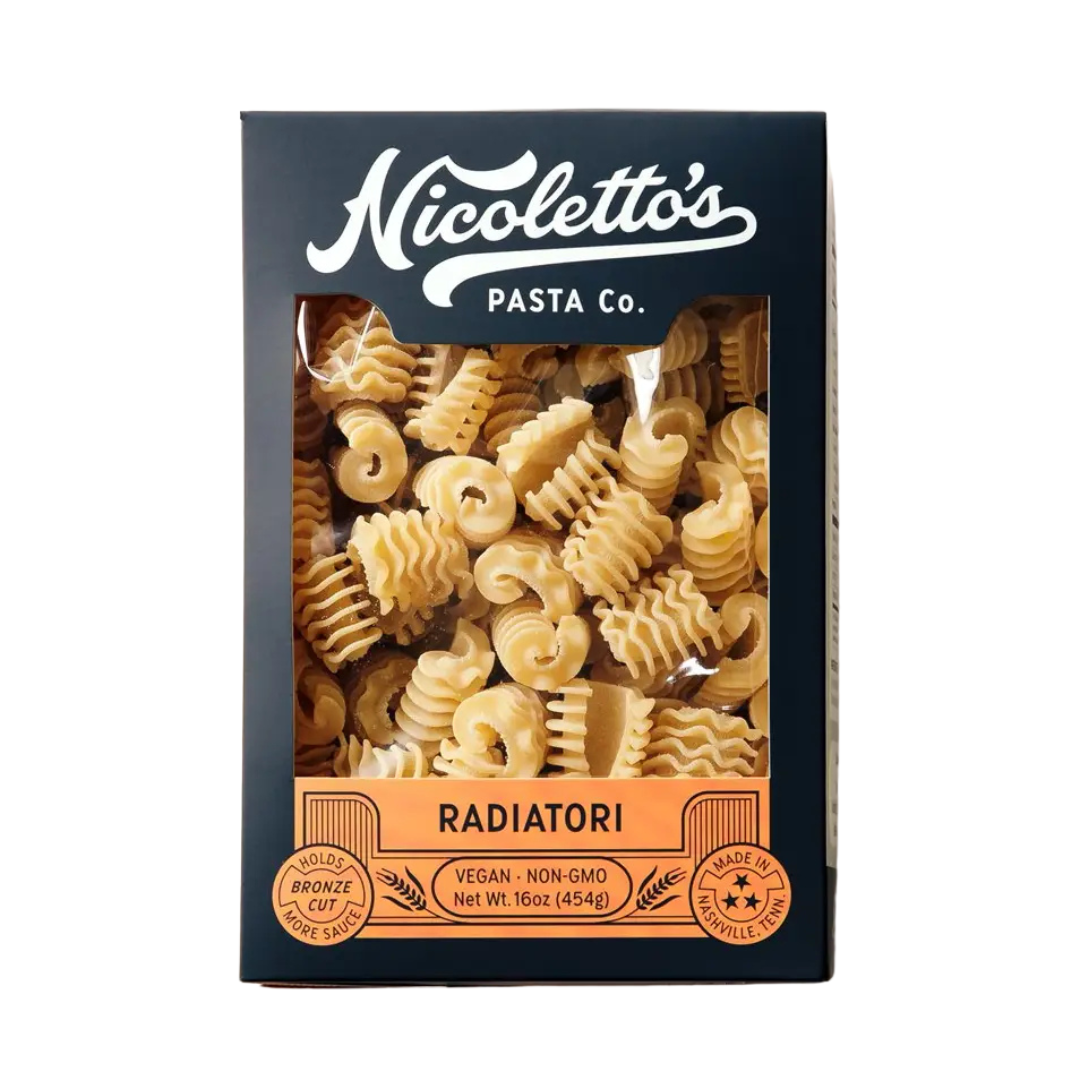 16 oz radiatori pasta bronze cut vegan