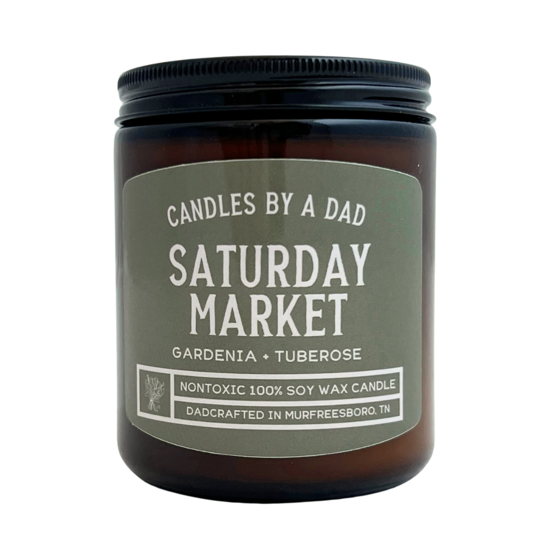 Saturday Market Gardenia Tuberose Candle
