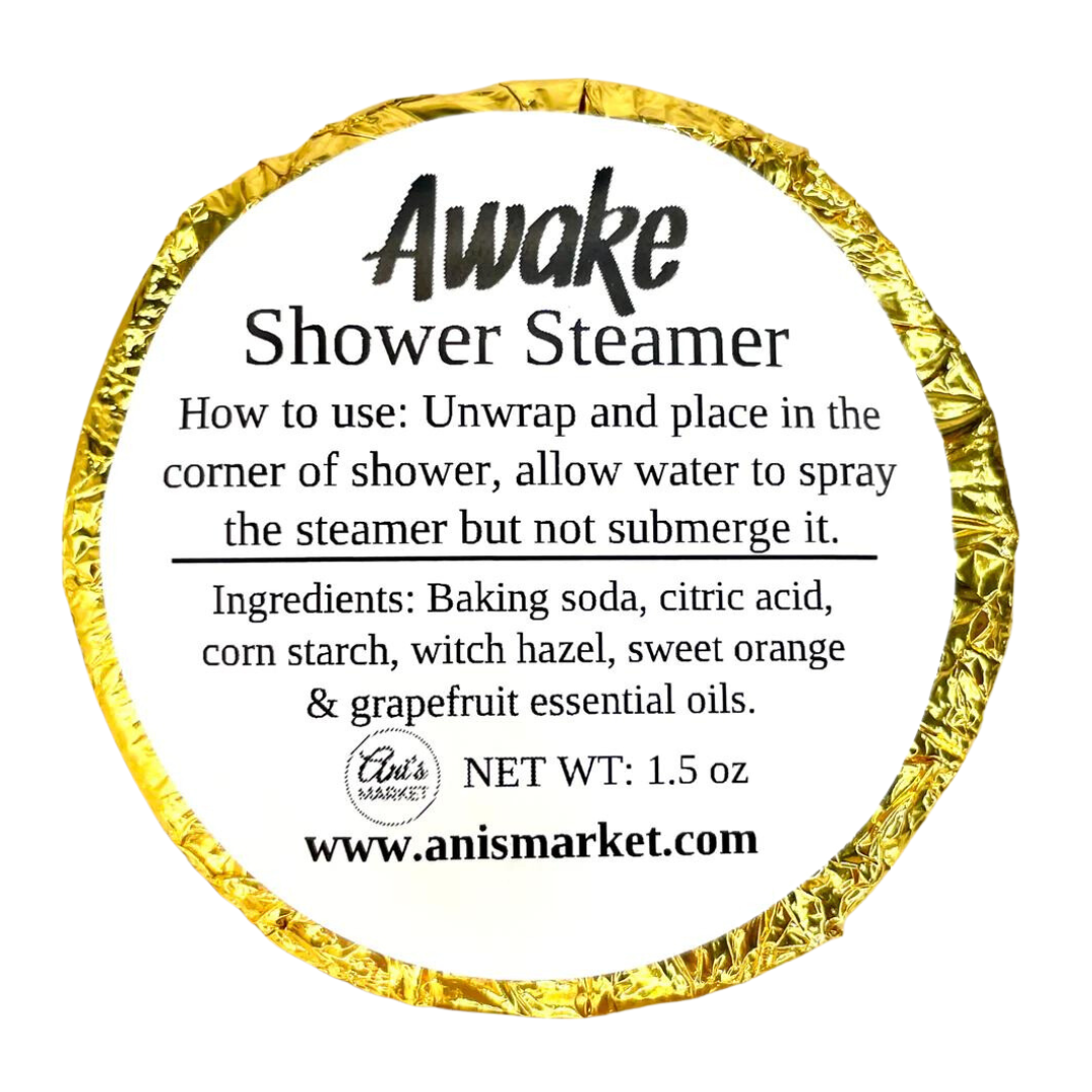 Awake Sweet Orange Grapefruit Shower Steamer