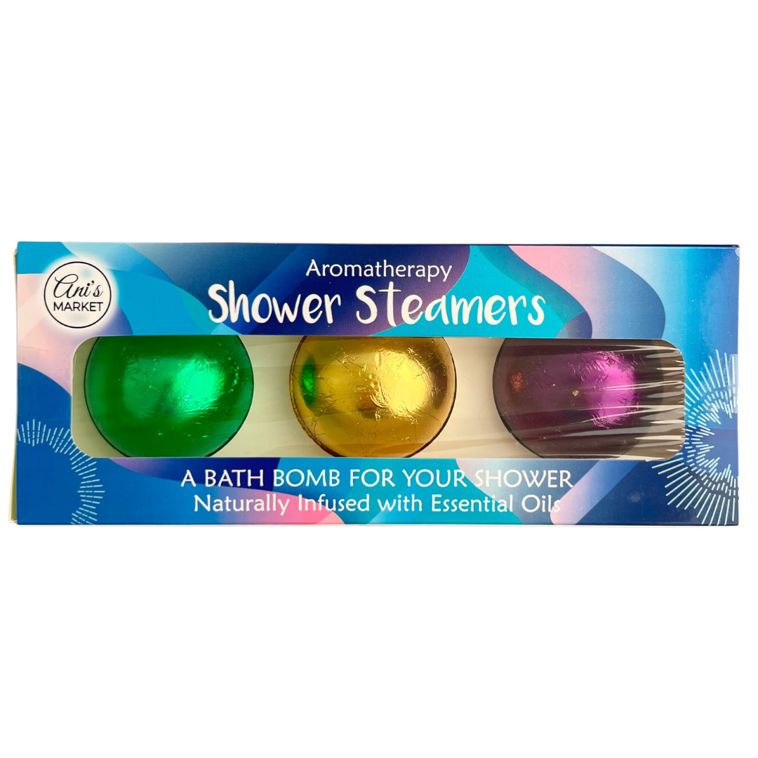 Set of 3 shower steamers, Lavender, Mint, Citrus