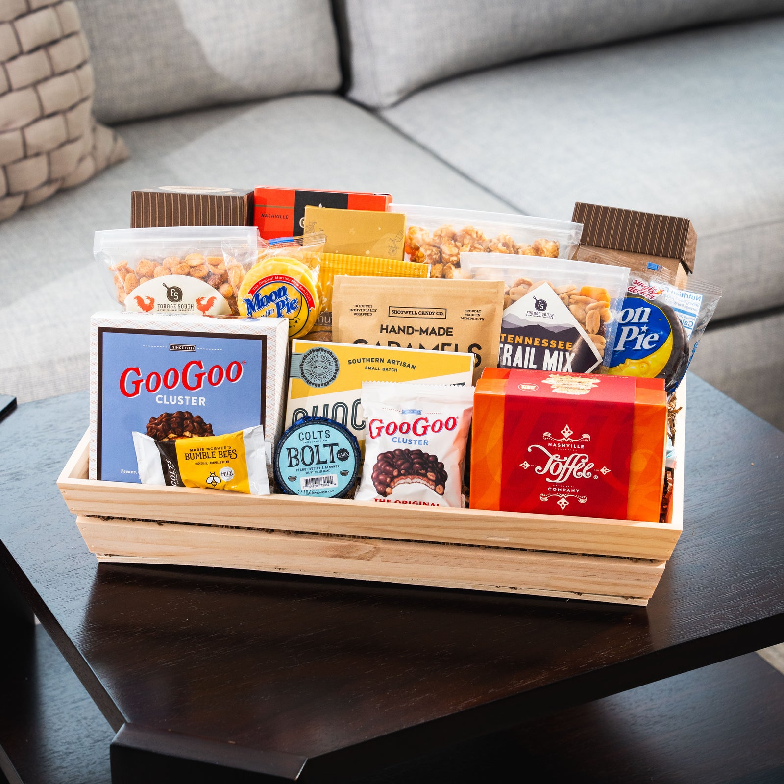 Snacks Galore Gift Basket