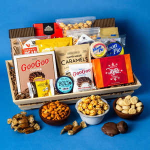 Snacks Galore Gift Basket