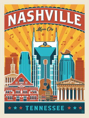 Spirit of Nashville Postcards