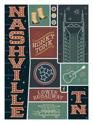 Spirit of Nashville Postcards