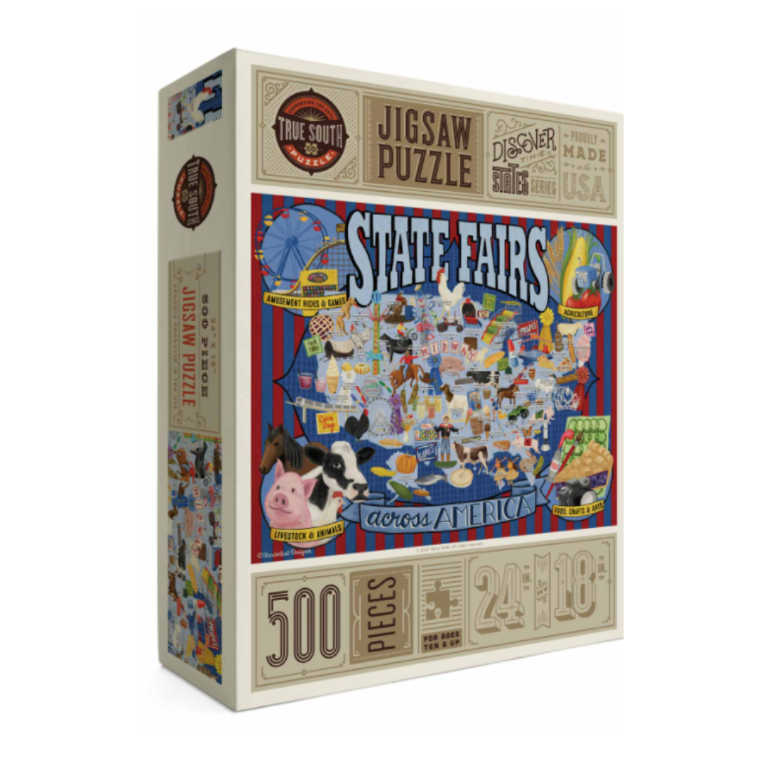 500 piece puzzle State Fairs