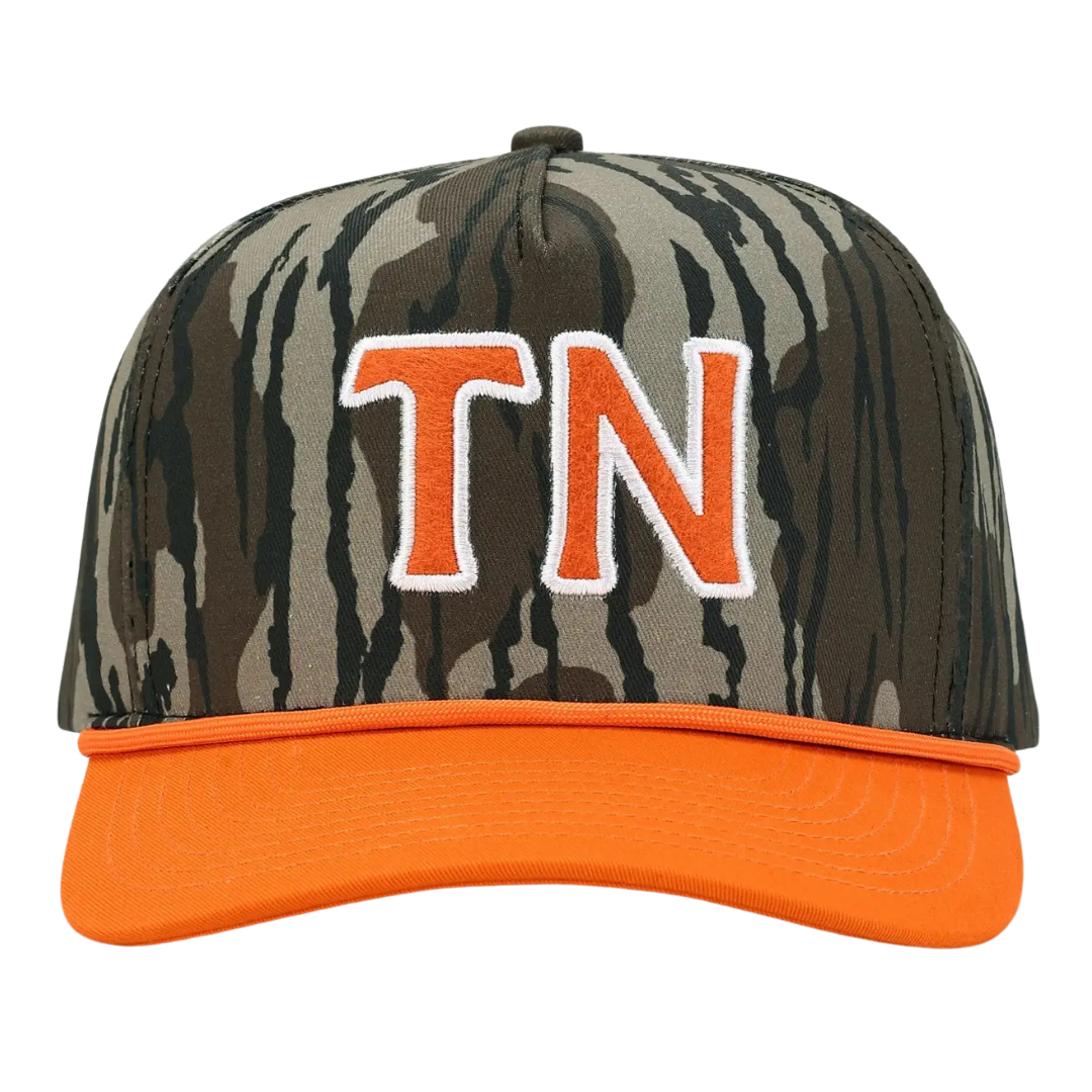 Tennessee Outfitters "TN" Orange and Camo Trucker Hat