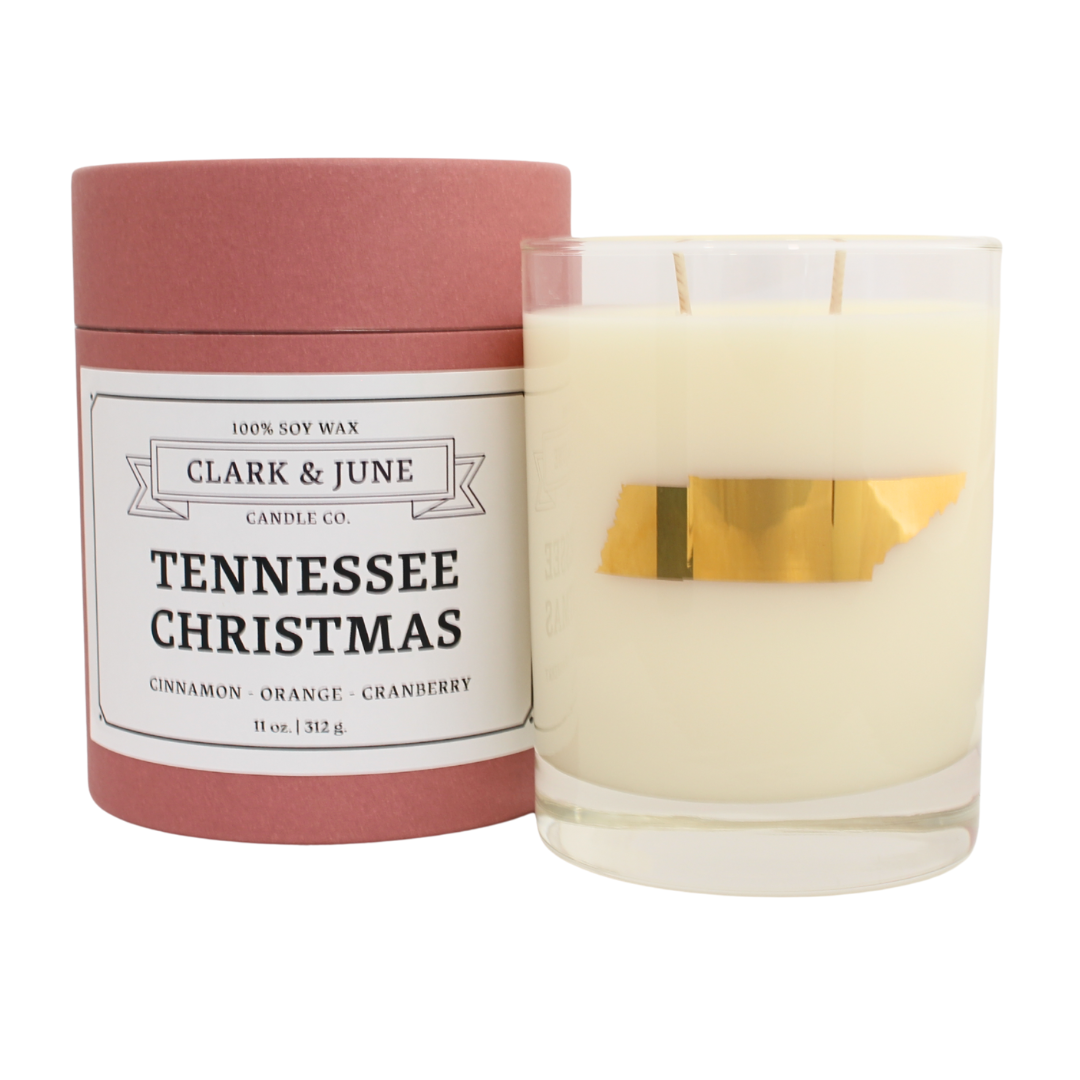 Tennessee Christmas Candle 11 oz Glass Jar