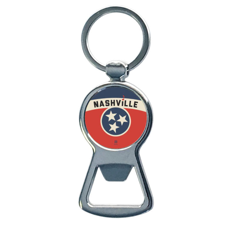 Nashville Bottle Opener Keychain