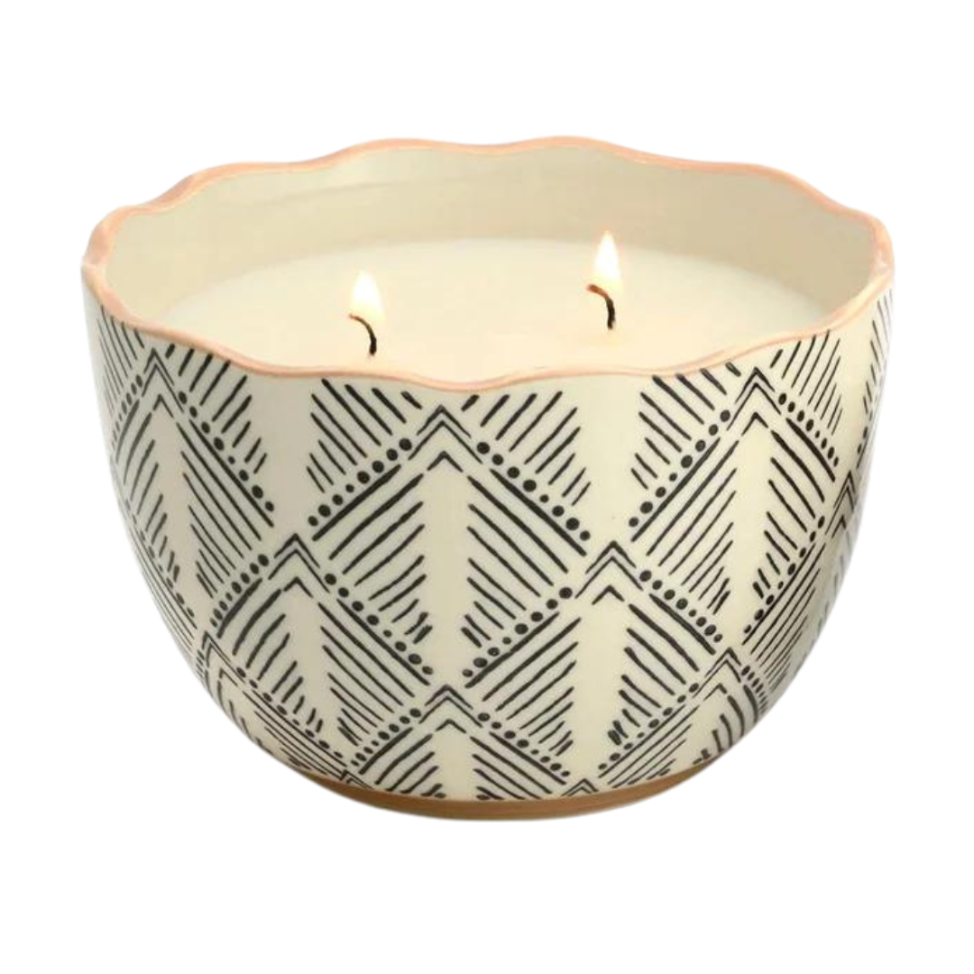 12 oz candle with reusable vessel 