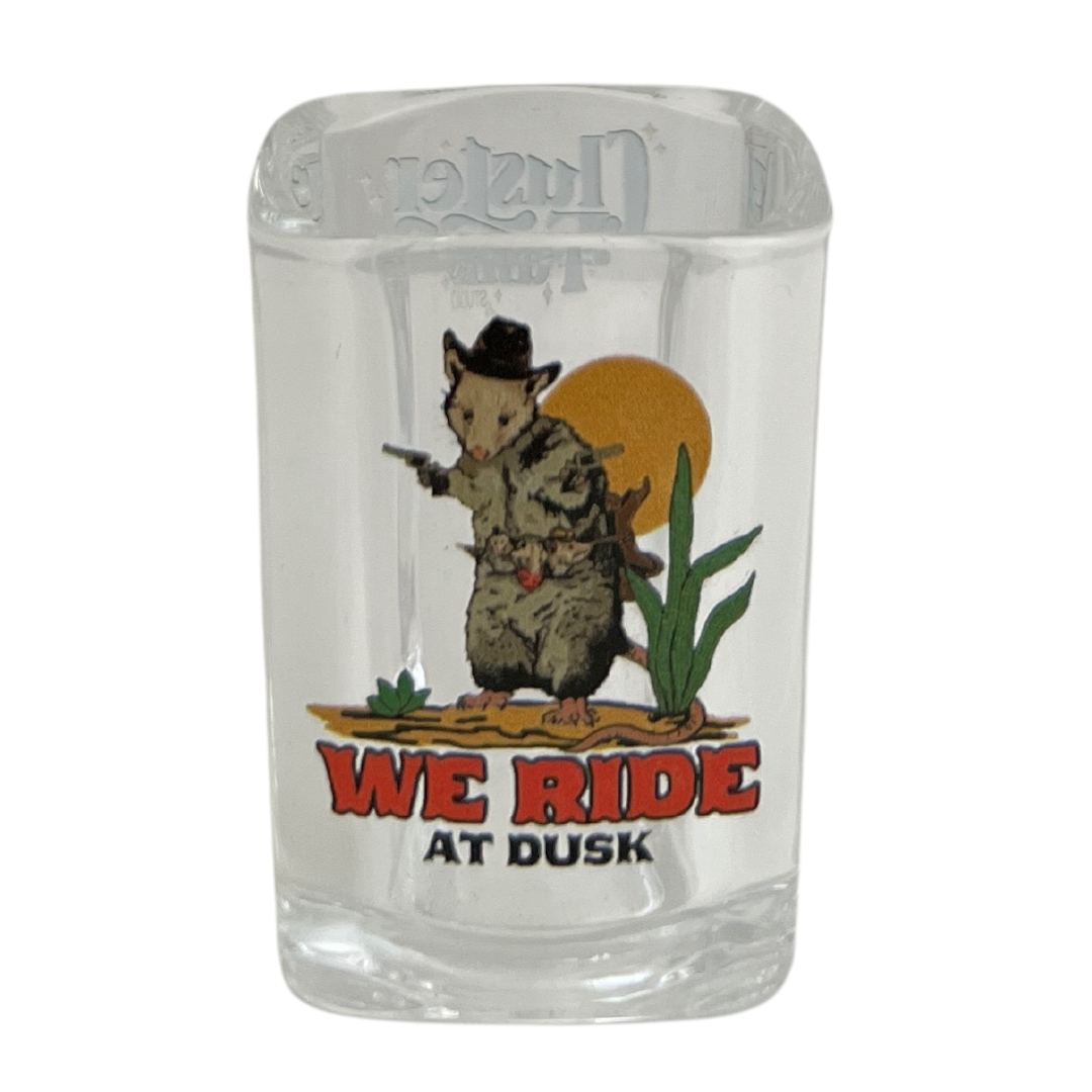 Country Western Opossum Shot Glass
