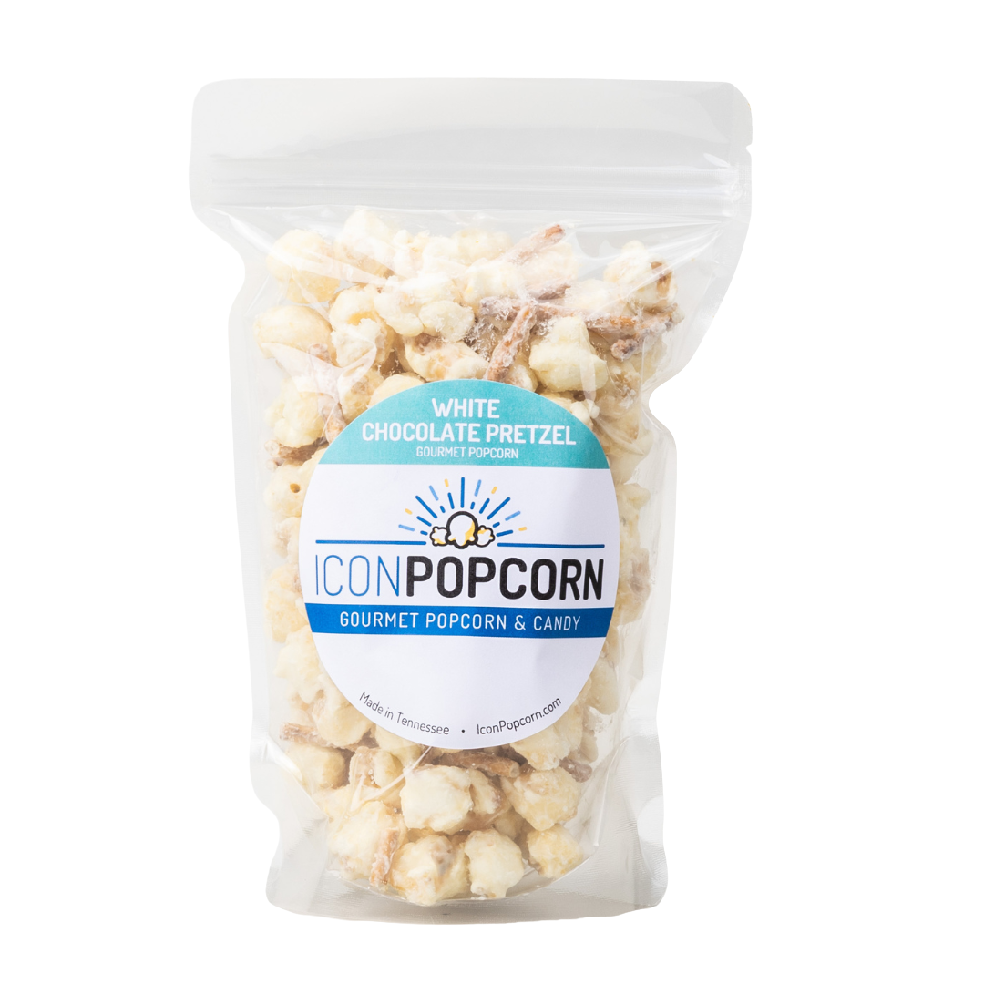 White Chocolate Pretzel Popcorn