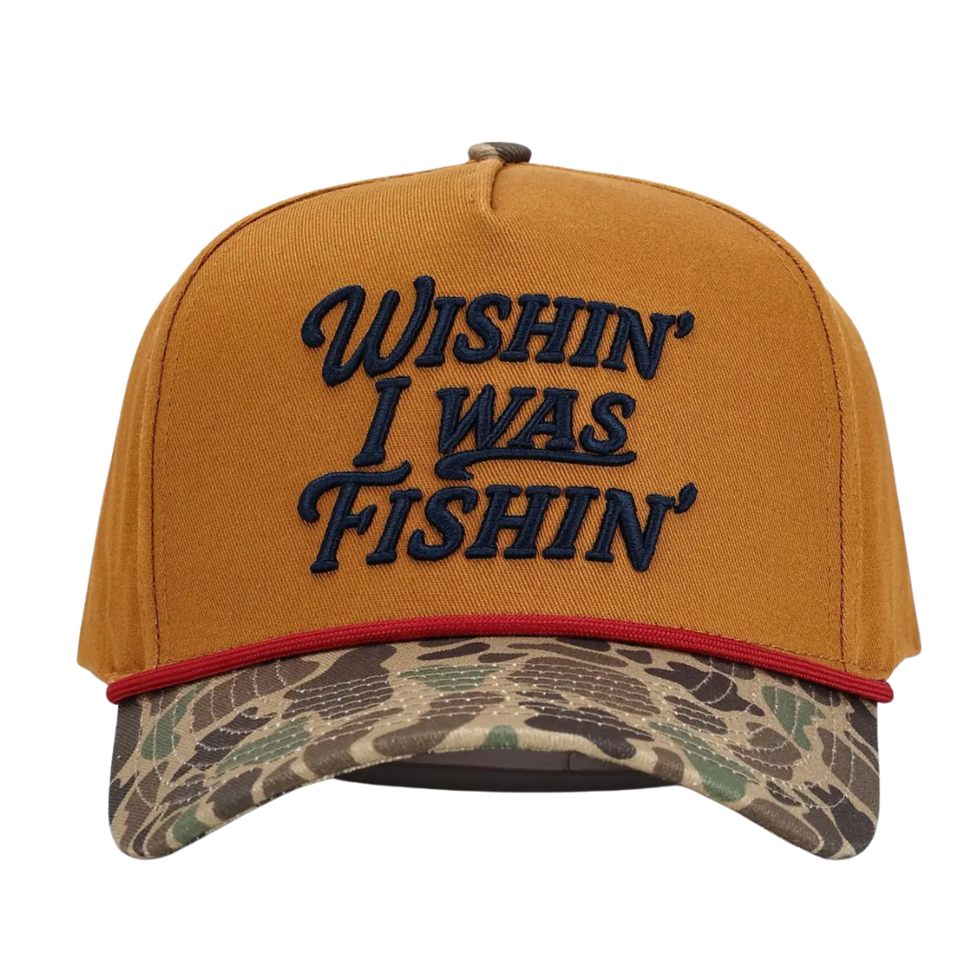 Wishin' I Was Fishin' Trucker Hat