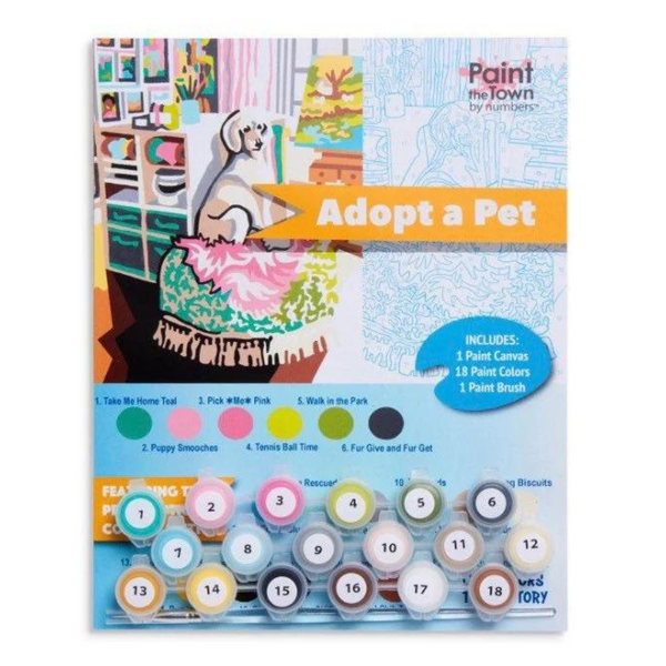 Paint the Town by Number Made in TN