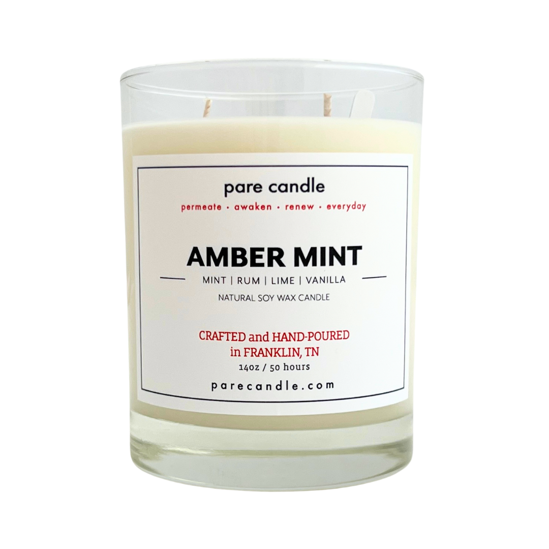 Amber Mint by Pare Candle