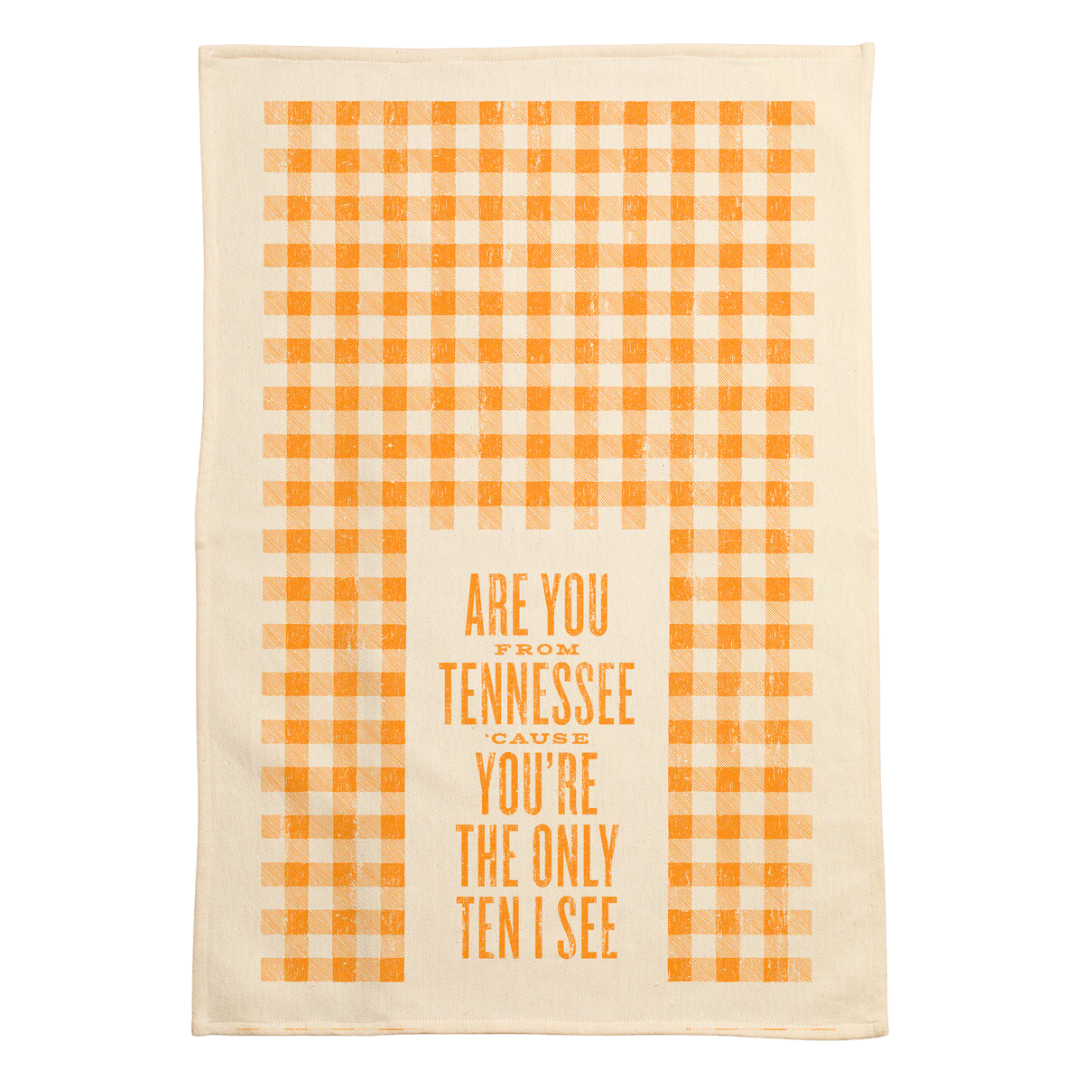 Tennessee Checkerboard Tea Towel