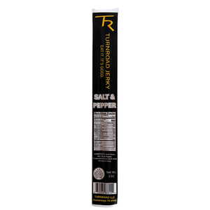 1 oz 100% beef jerky stick.