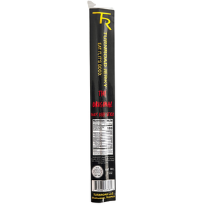 1 oz 100% beef jerky stick.