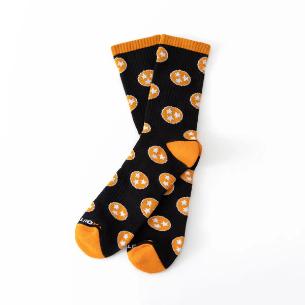 Tennessee tristar socks red and navy.