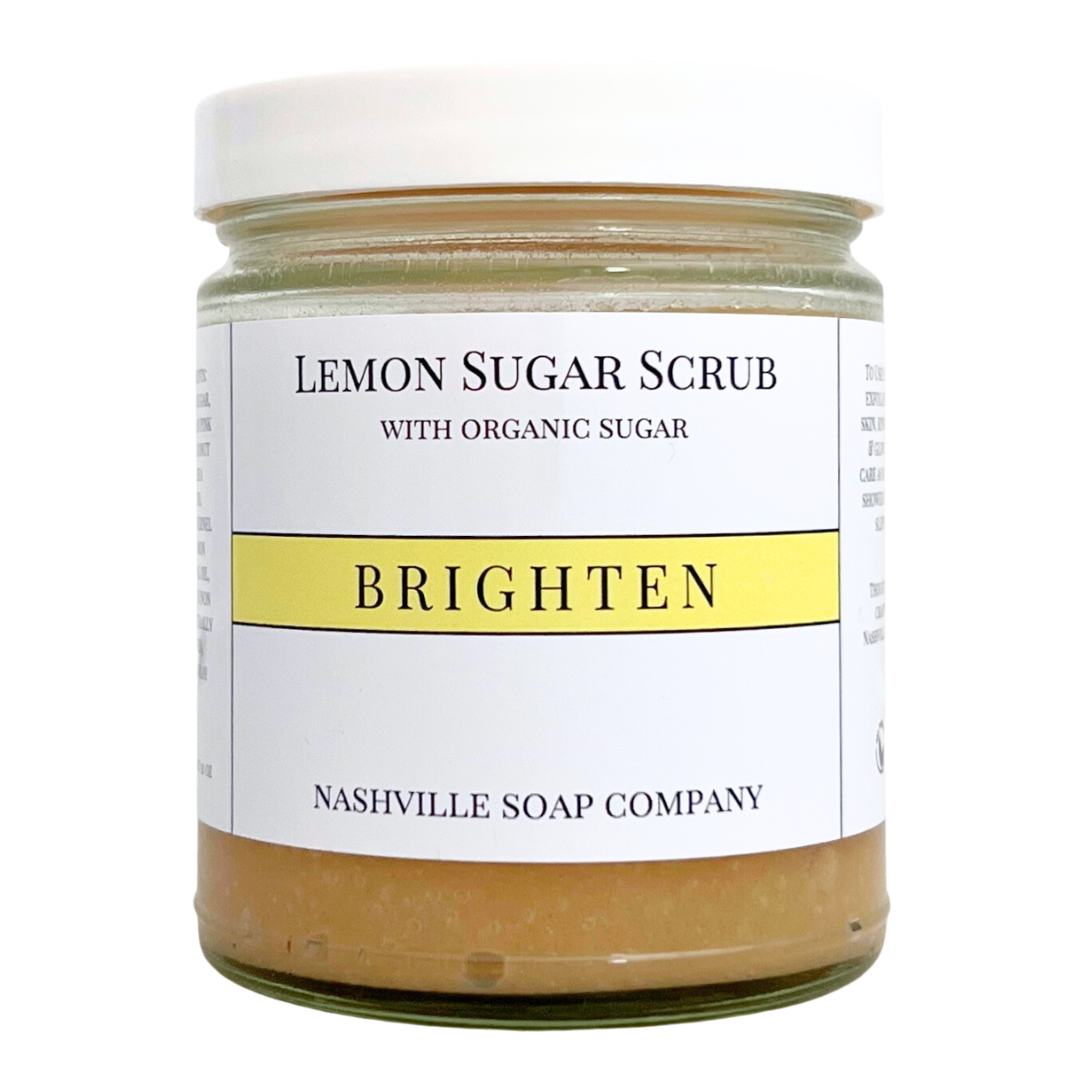 Brighten Lemon Sugar Scrub