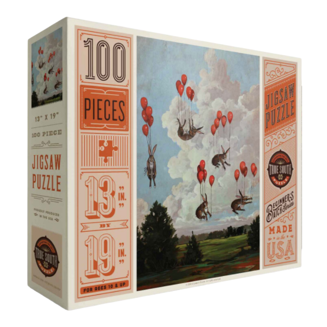 Bunnies and Balloons Kids Puzzle