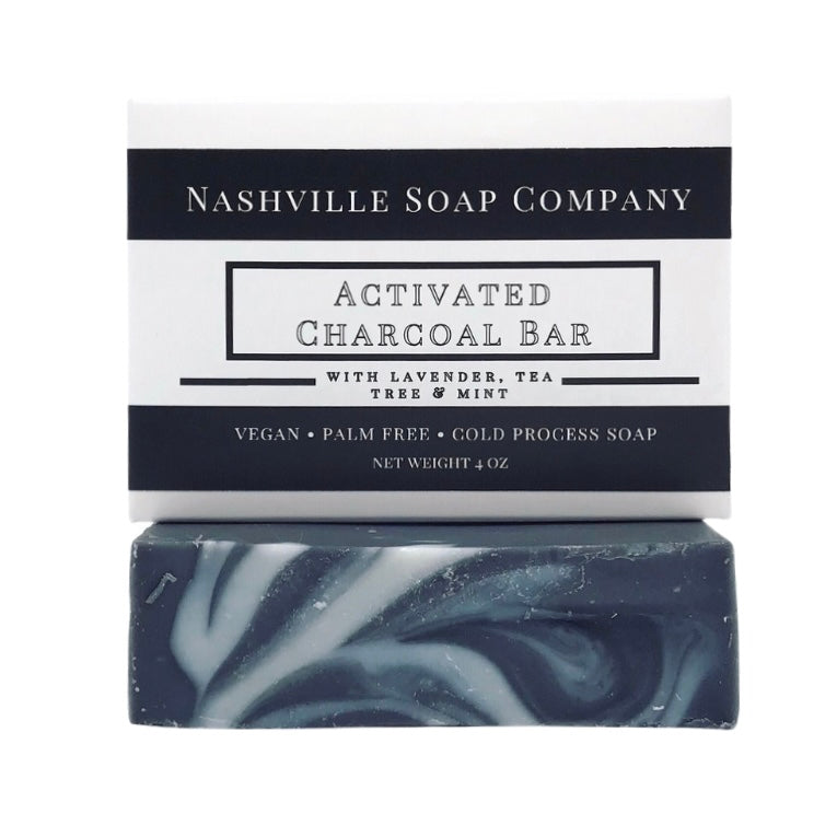 Nashville Soap Company Activated Charcoal Soap Bar