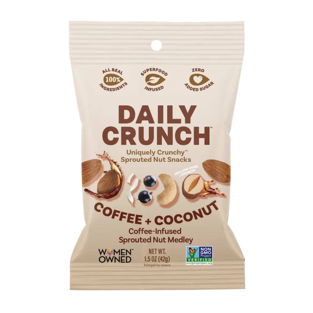 Daily Crunch Travel Size Flavored Almonds - Made in TN
