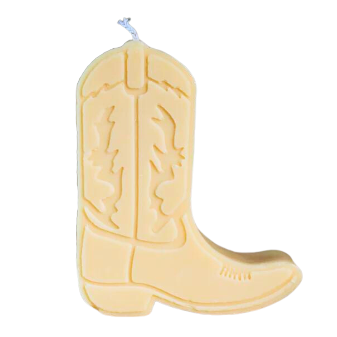 Cowboy Boot Shaped Nashville Candle