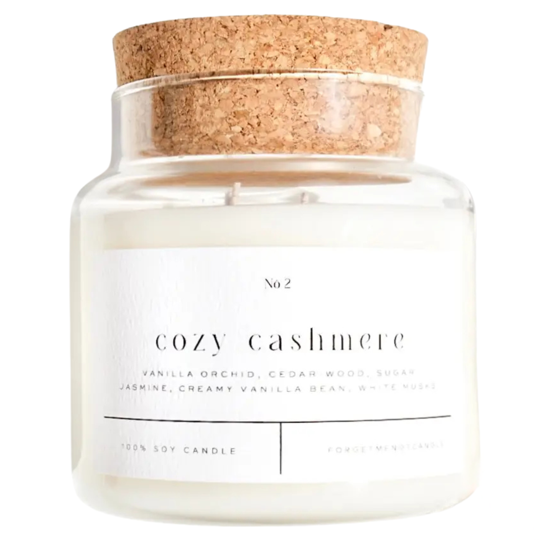 100% soy wax candle, 22oz. 