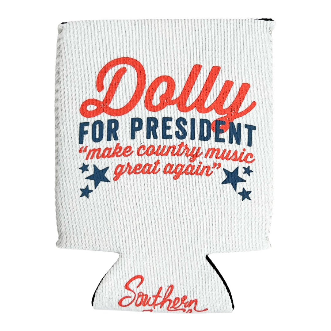 Dolly for President Can Hugger