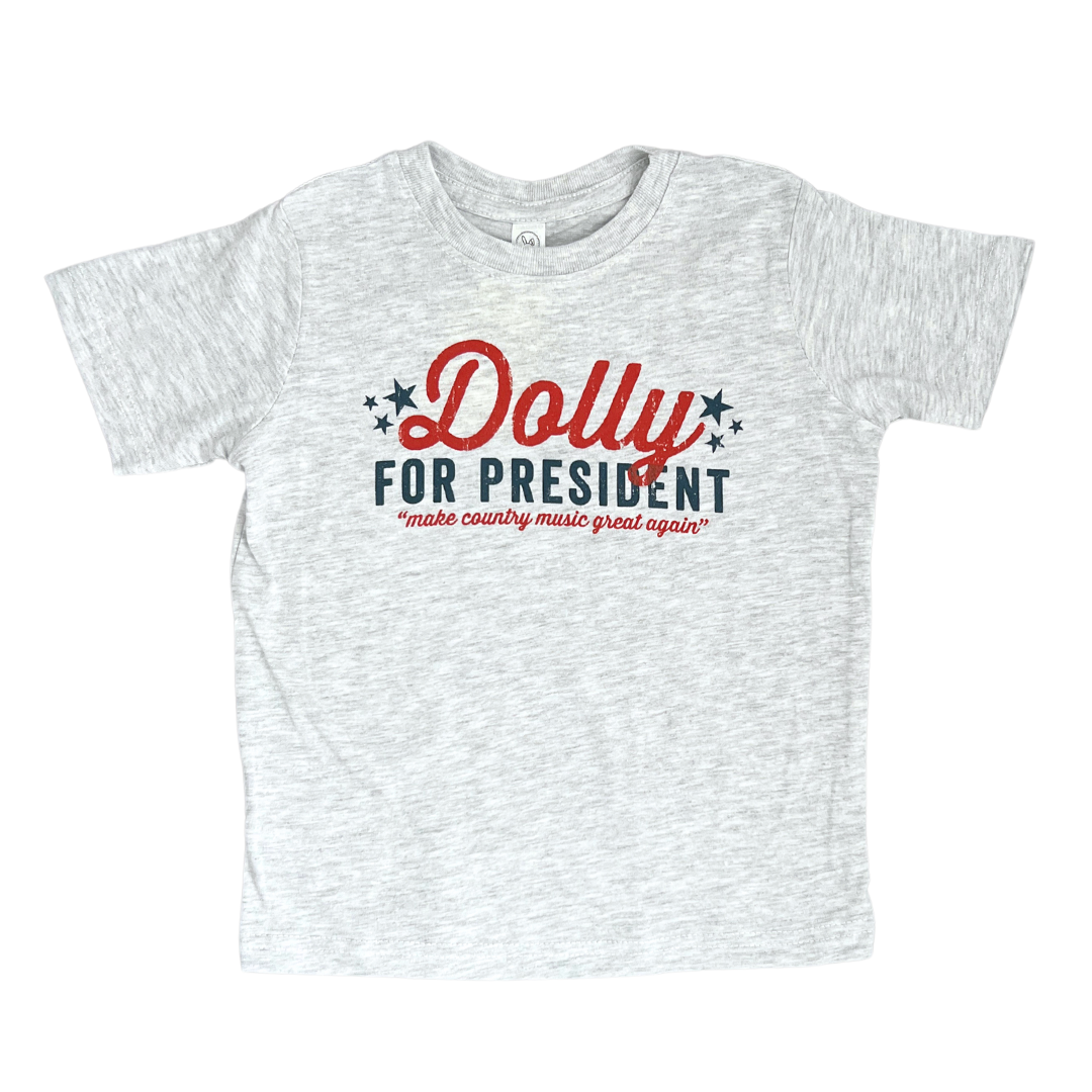 dolly for president t shirt