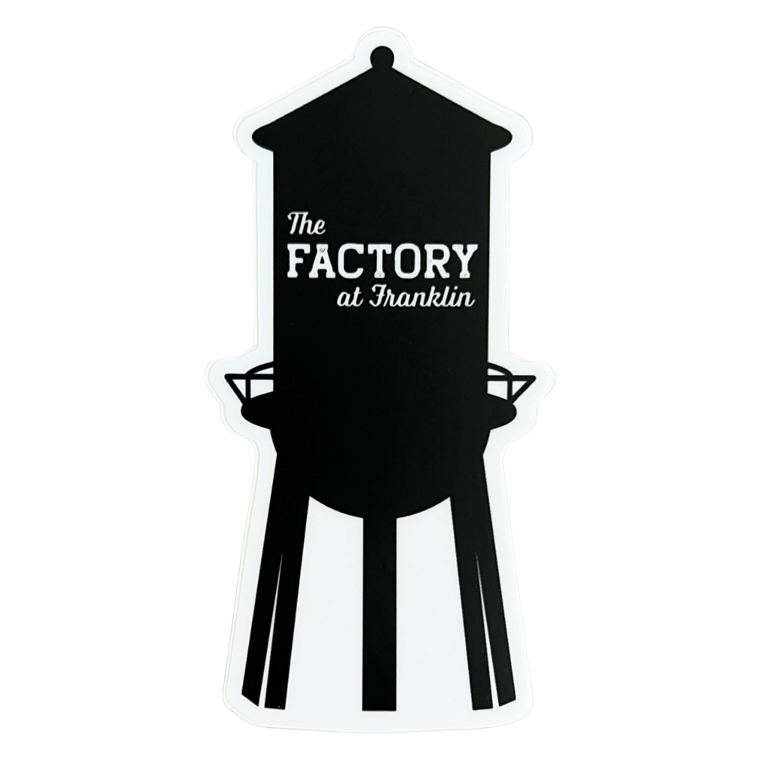The Factory at Franklin Sticker