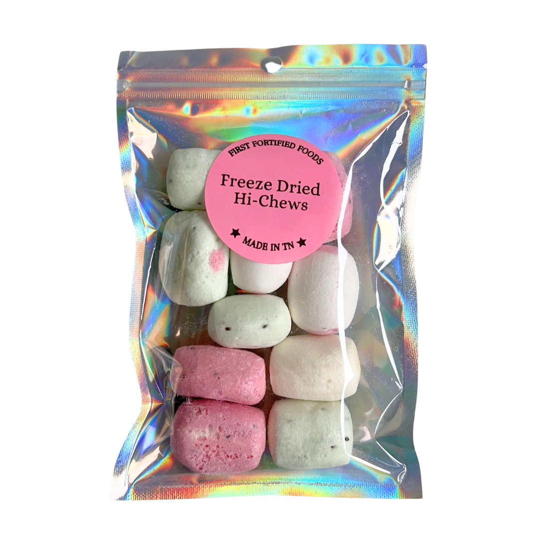 Freeze dried hi-chews