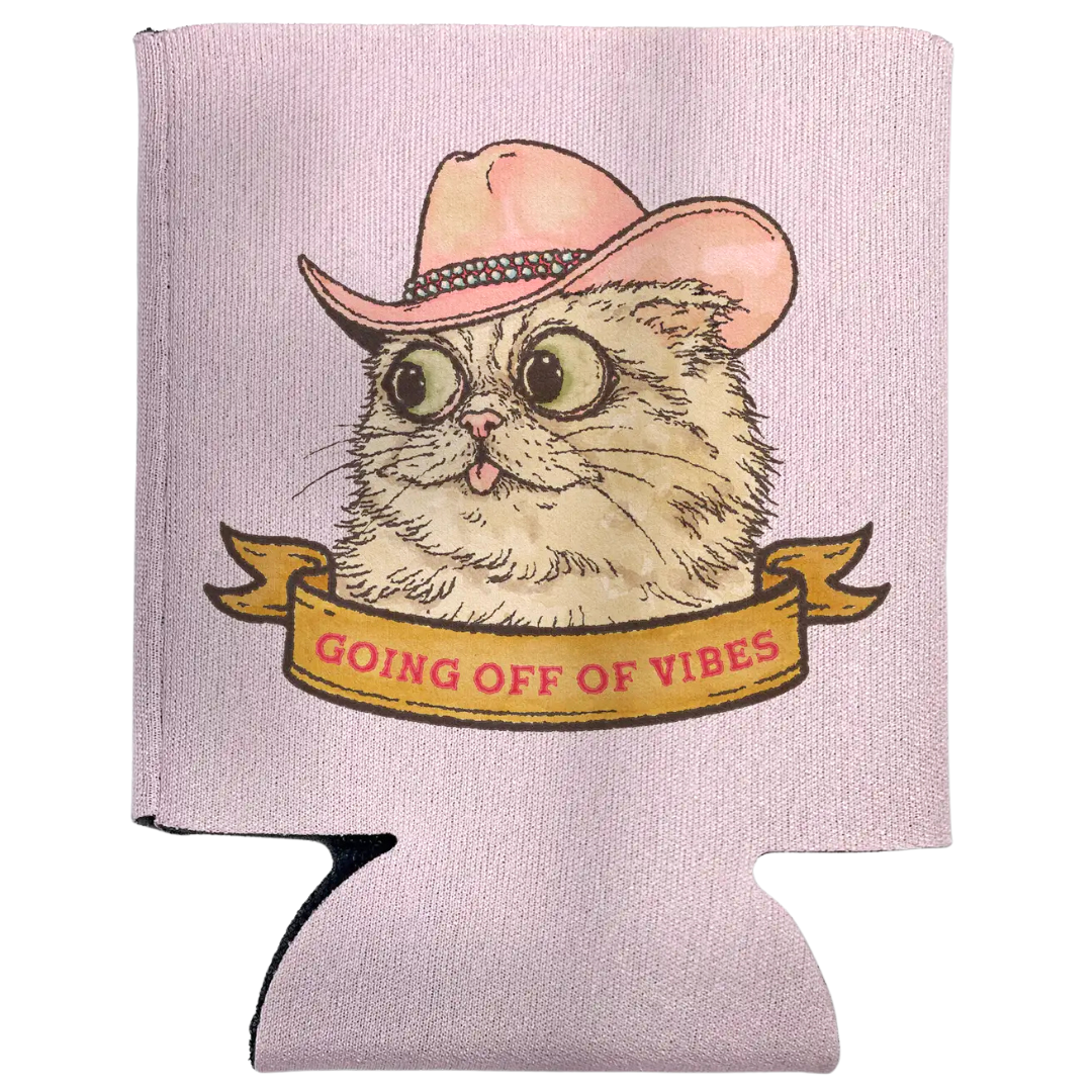 Going Off Good Vibes Cat Can Hugger