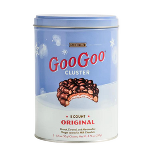 Goo Goo Clusters Seasonal Tin