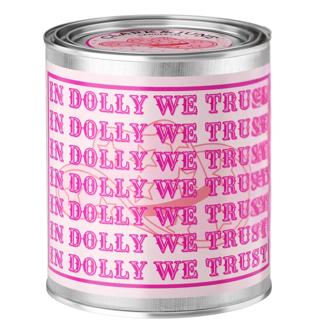 16 oz soy wax candle in paint can. 