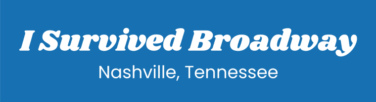 I Survived Broadway Bumper Sticker