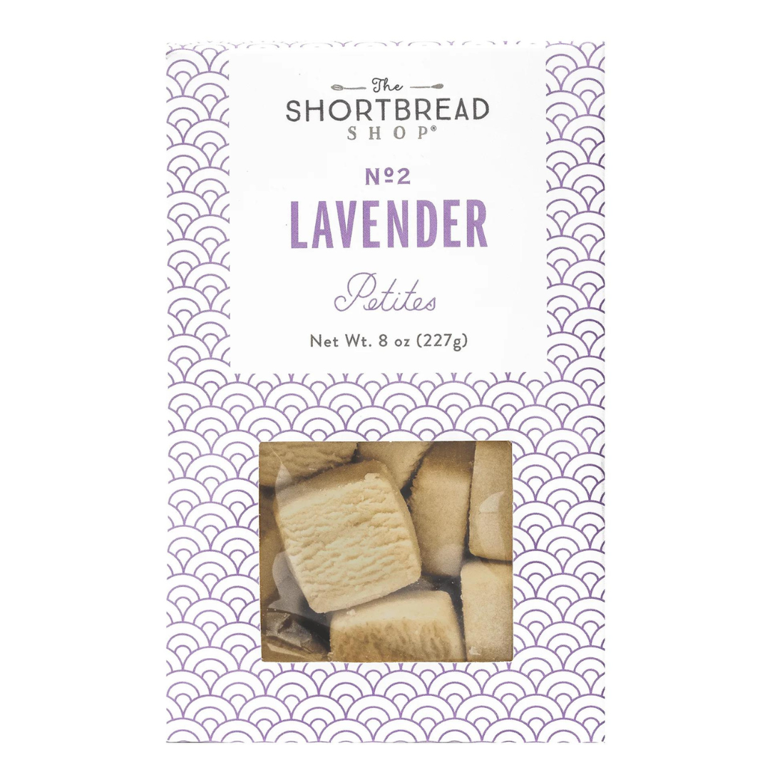 Lavender Petite Shortbread Cookies