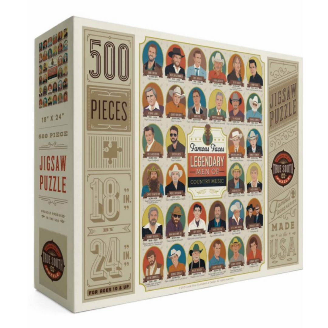 Legendary Men of Country Music Puzzle