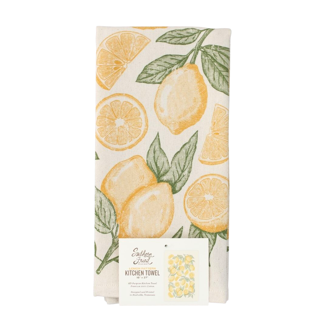 Lemon discount hand towels