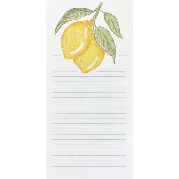 Lemon Notepad | Southern Fried Design Barn - Made in TN