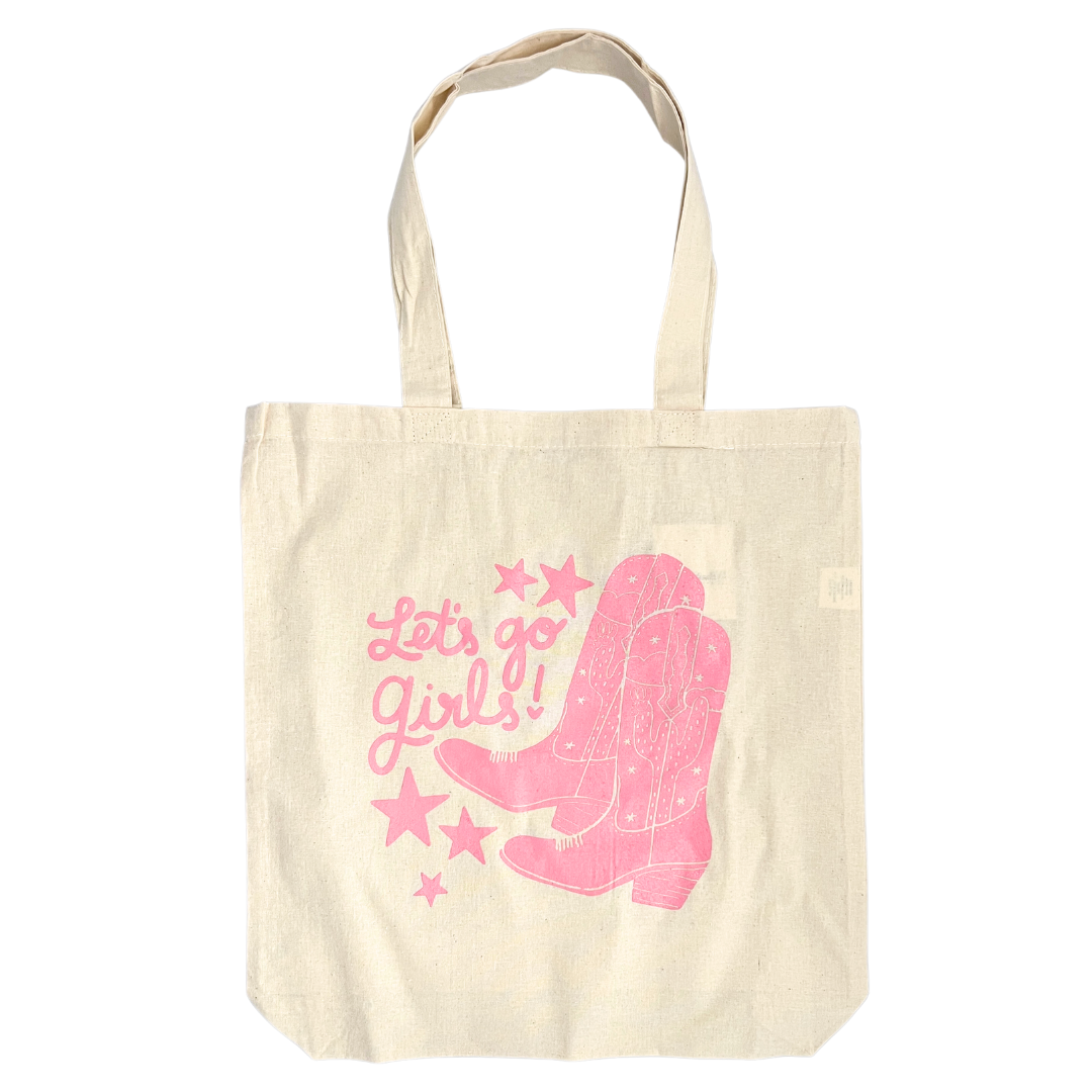 Lets Go Girls Tote Bag