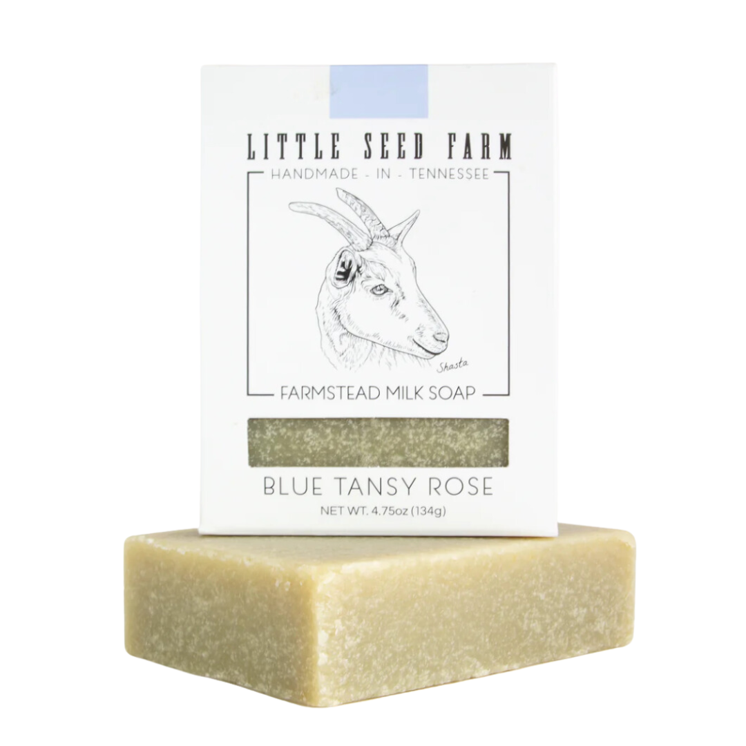 Blue Tansy Rose Soap Bar