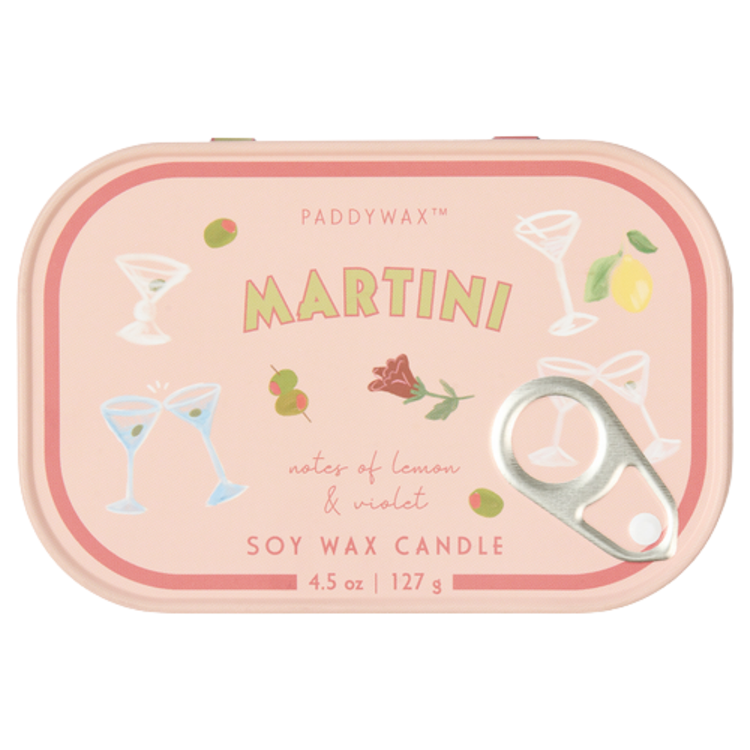 Martini Tin Candle