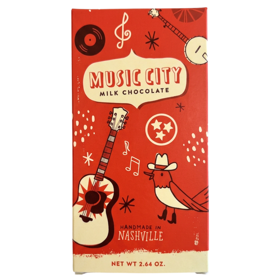 Music City Milk Chocolate Bar