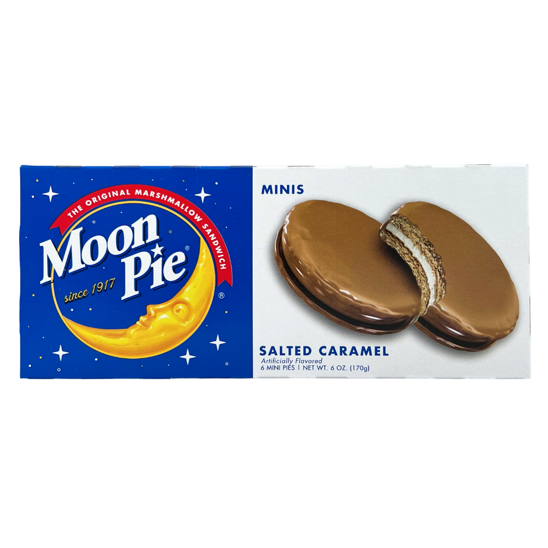 Box of 6 Mini Salted Caramel Moonpies.