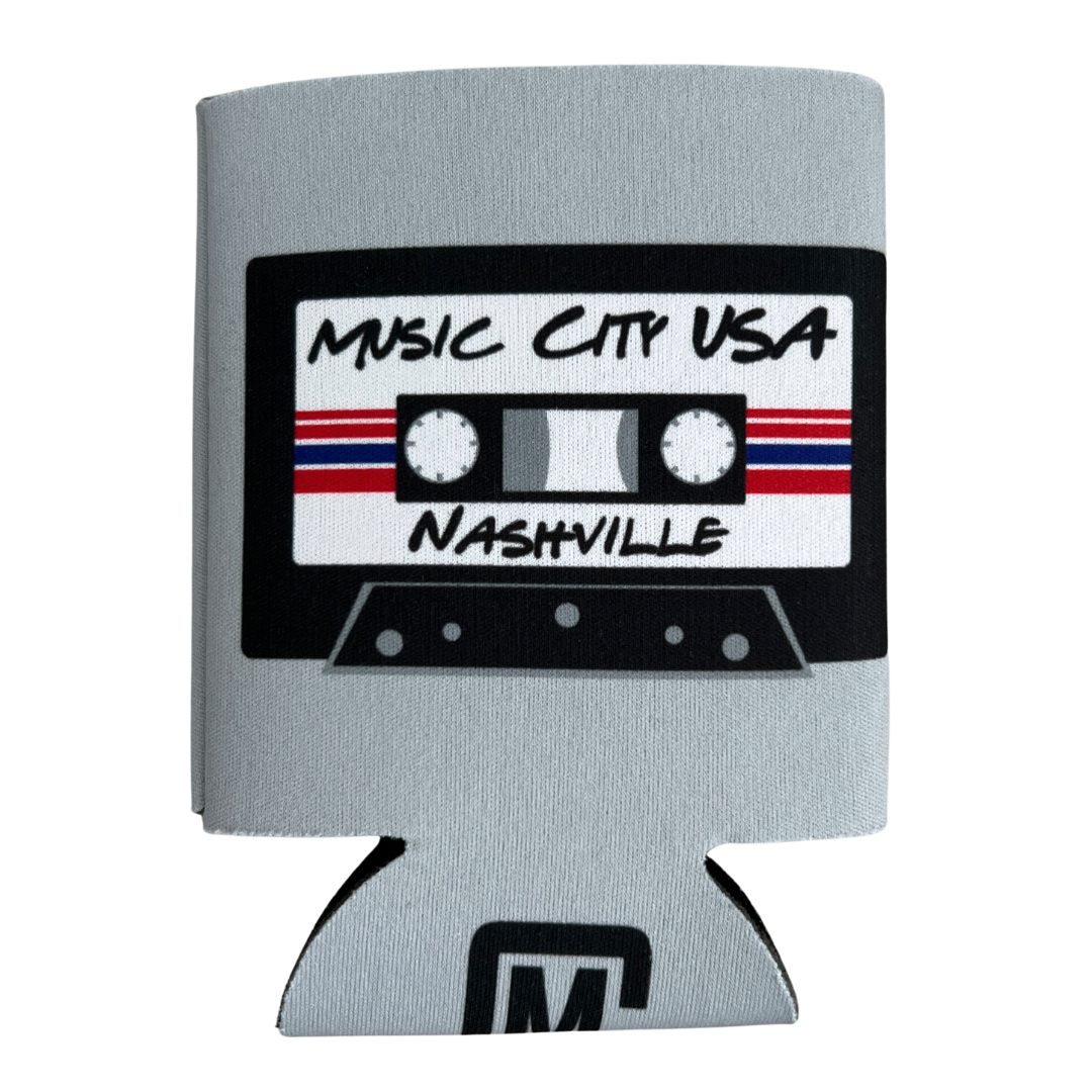 Music City Nashville Cassette Can Hugger